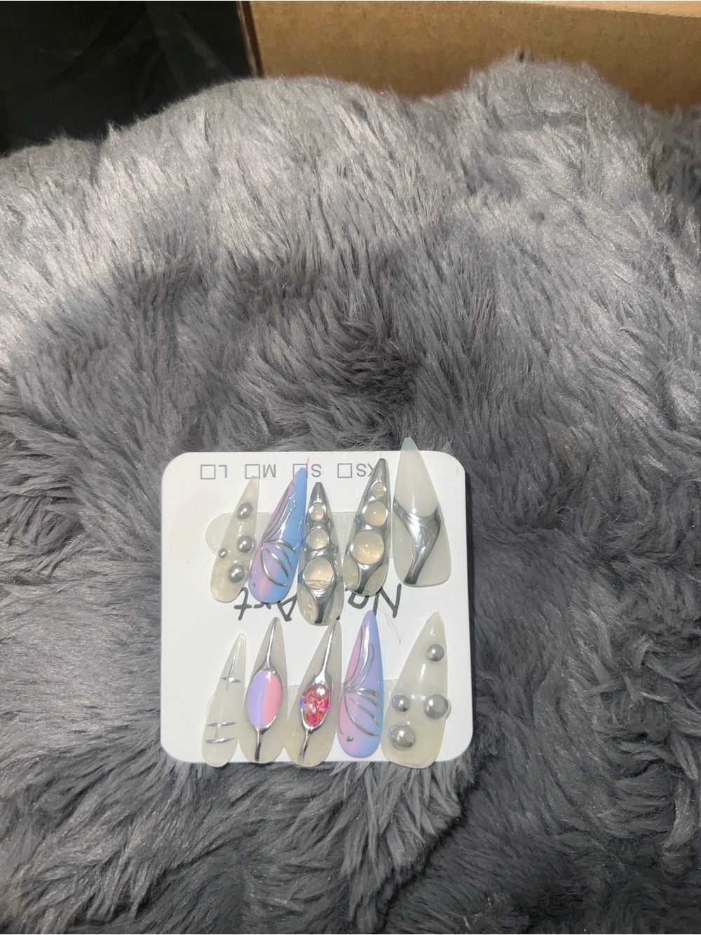 Handmade acrylic nails